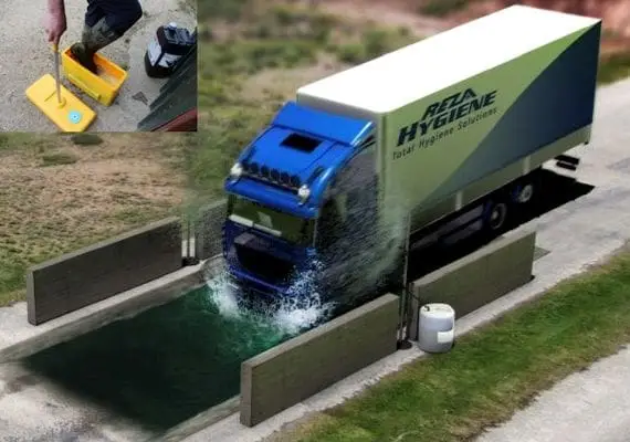 Poultry Farm Biosecurity Entrance Control