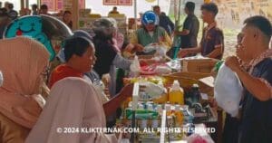Masyarakat Merauke Antusias Dalam Gerakan Pangan Murah 