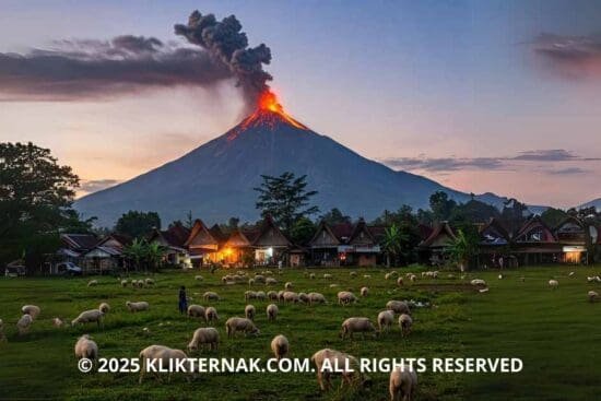 Mitigasi Erupsi Gunung Berapi Strategi Aman untuk Peternakan