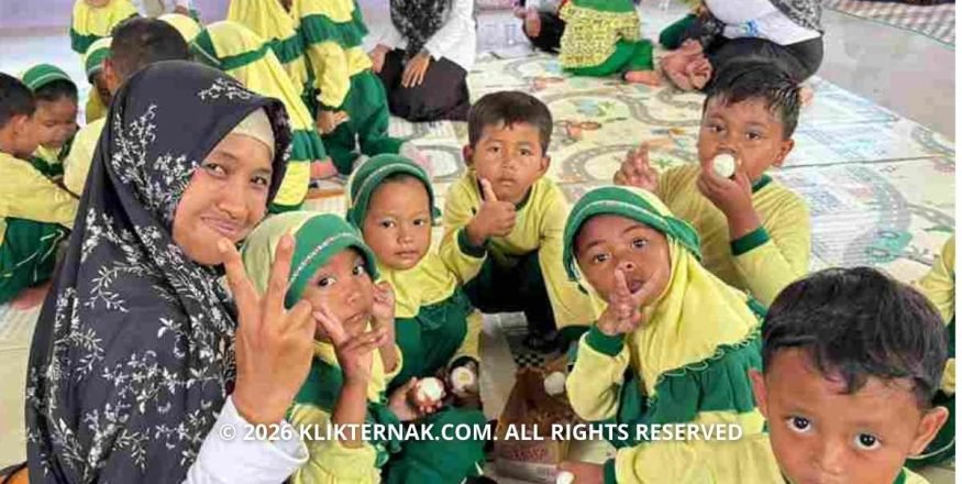 24 Siswa TK Aisyiyah Belajar Seru Peternakan Lewat Edufarm Mantup