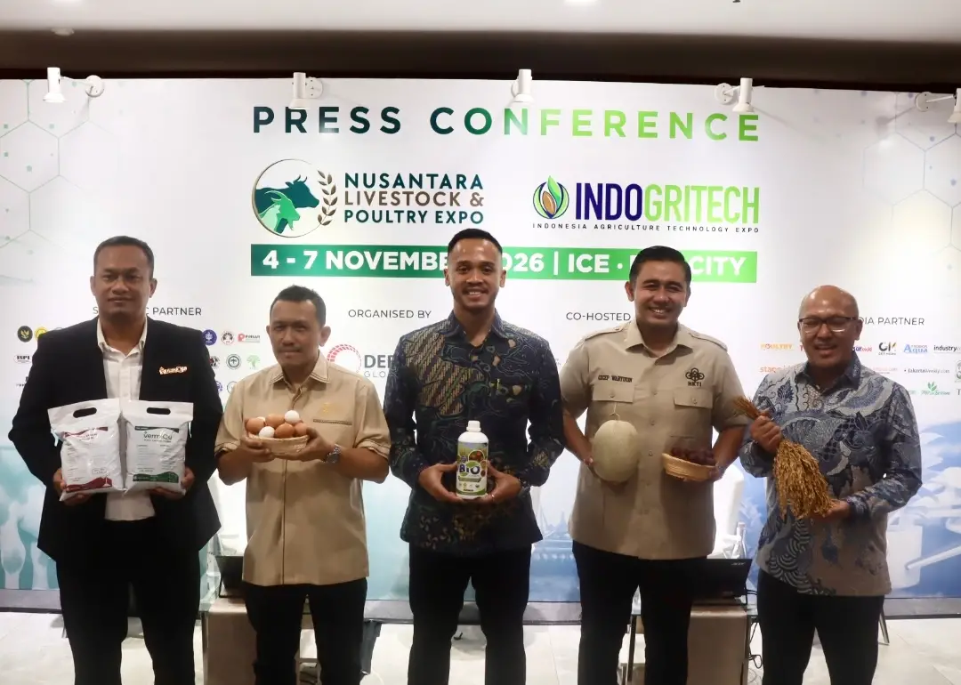 Press conference NLP Expo dan INDOGRITECH Expo 2026