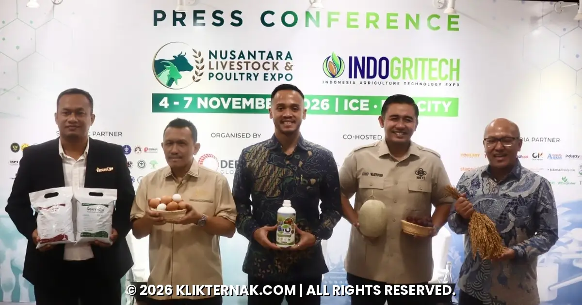 Press conference NLP Expo dan INDOGRITECH Expo 2026