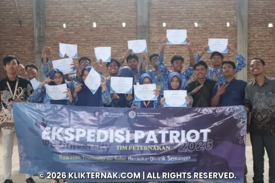 Tim Ekspedisi Patriot dan kader Muhammadiyah berfoto bersama memegang sertifikat pelatihan digital marketing di Merauke